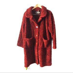 HABITAT Teddy Duster Coat Jacket Large Extra Large